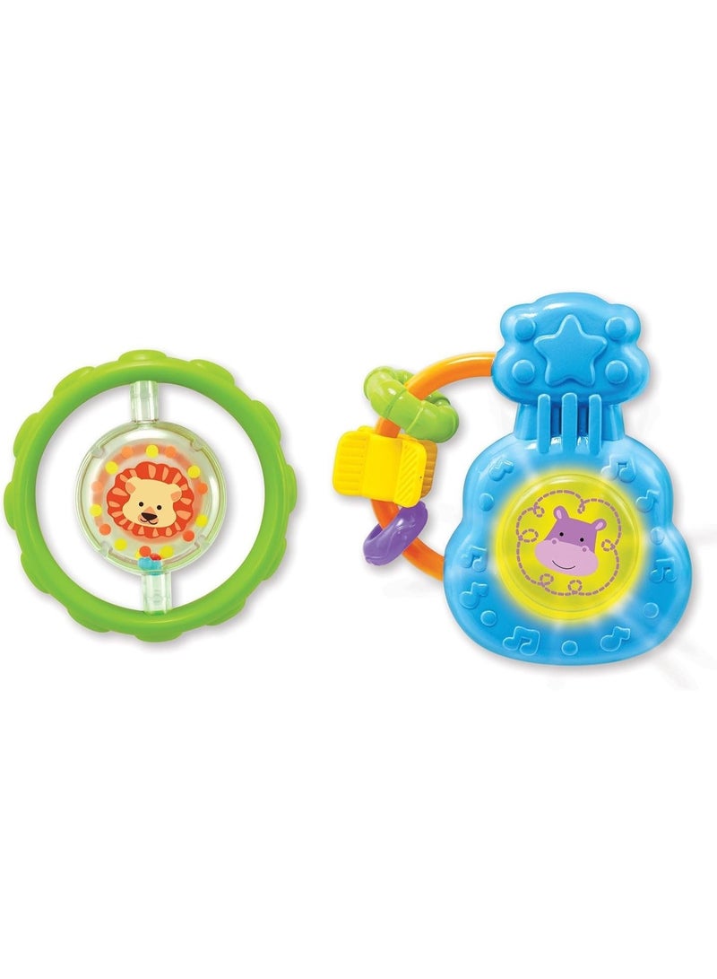 WinFun صالة ألعاب وينفن و بركة الكرة | سجادة نشاط ناعمة للأطفال مع قوس قابل للفك، ألعاب معلقة وكرات لعب | مركز نشاط متعدد المراحل للأطفال مع وقت البطن ولعب في بركة الكرة | لعبة تطويرية للأعمار من 0 وما فوق - Image 4